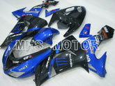 Kawasaki NINJA ZX10R 2006-2007 Injection ABS Fairing - Monster - Black Blue - MFS4031
